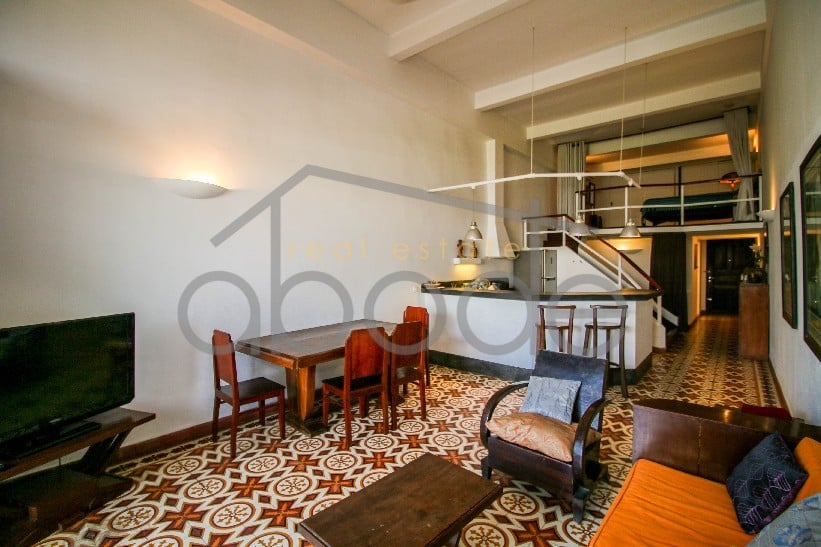 colonial 1 bedroom riverfront apartment for rent daun penh