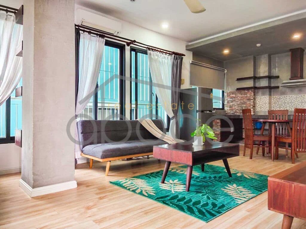 1 bedroom apartment for rent central Phnom Penh