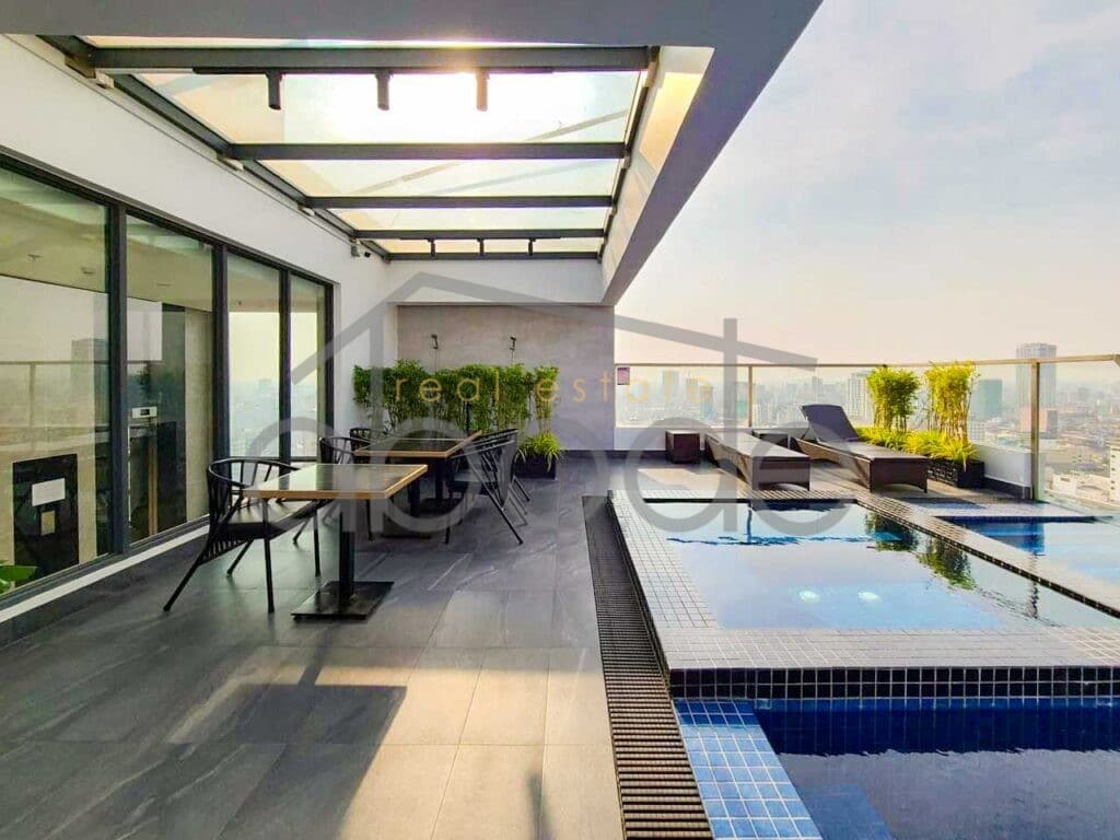 3 bedroom apartment for rent central phnom penh