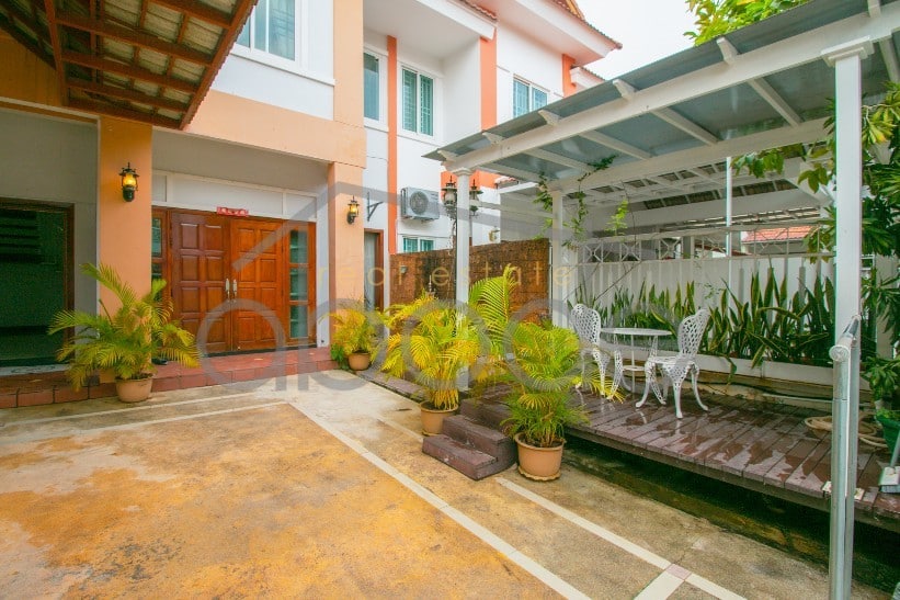 4 bedroom villa for rent Tonle Bassac Diamond Island