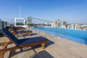 Luxury 1-bedroom modern design apartment for rent BKK 1