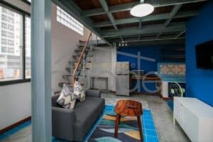 Industrial style apartment for rent BKK 3