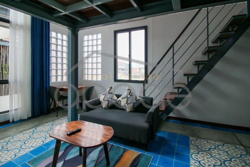 Industrial style apartment for rent BKK 3