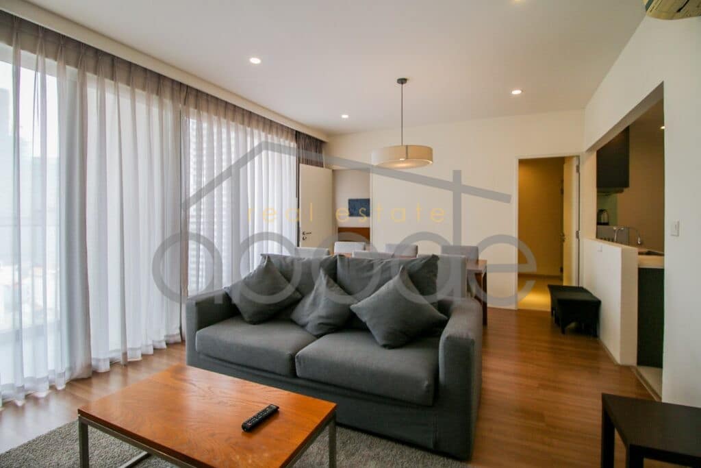Japanese style 2-bedroom apartment for rent BKK 1