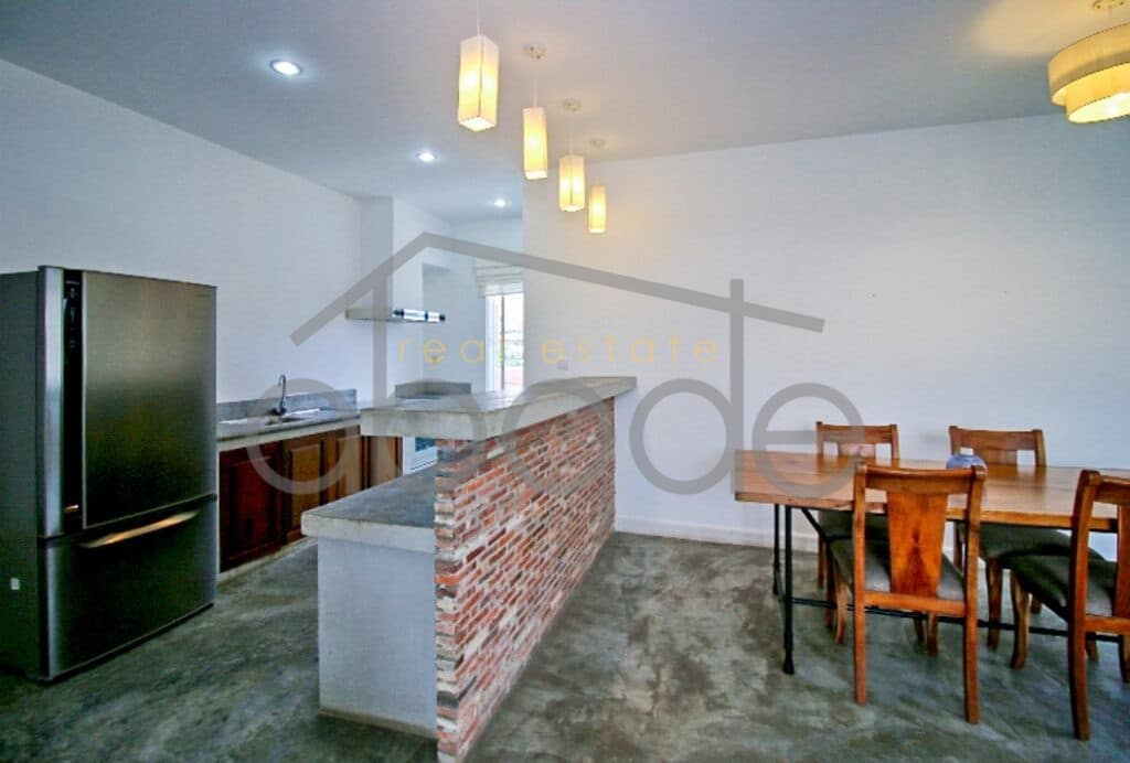 Beautiful 3 bedroom apartment for rent Bassac Lane