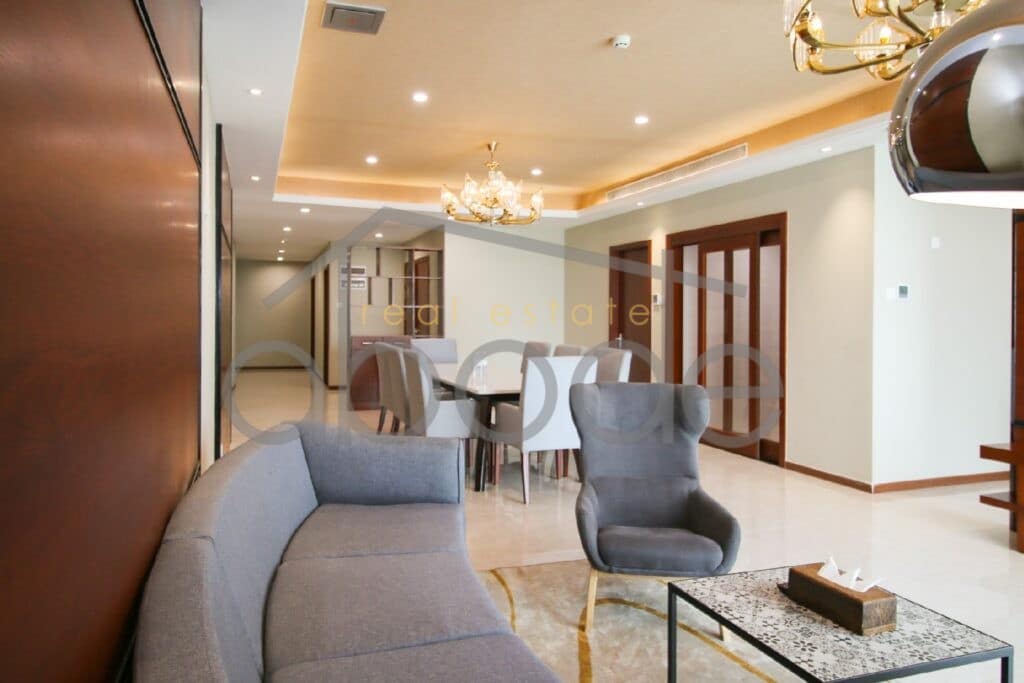 penthouse apartment for rent diamond island phnom penh
