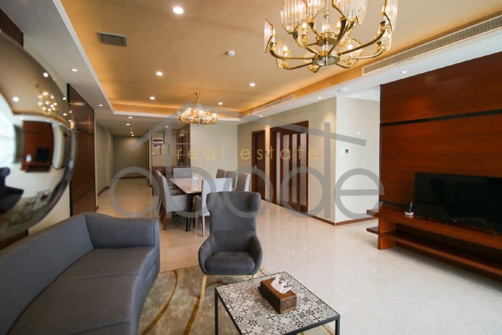 penthouse apartment for rent diamond island phnom penh