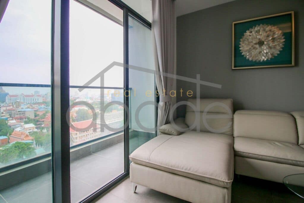 1 bedroom apartment for rent Penthouse Residence Tonle Bassac
