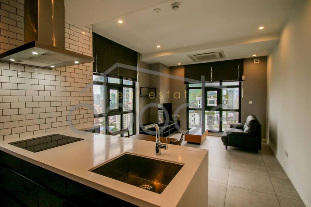 Japanese design 1 bedroom apartment for sale BKK 1