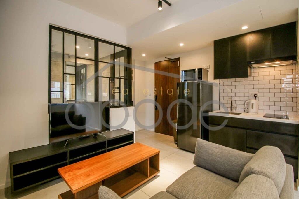 Japanese design studio apartment for sale BKK 1