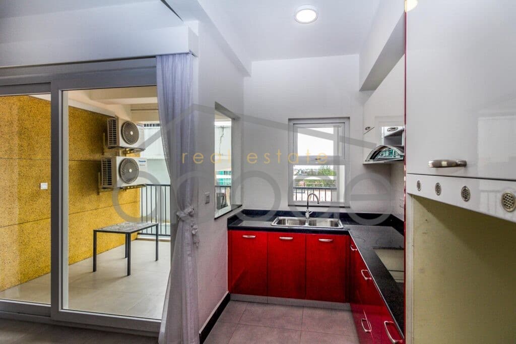 Large 1 bedroom apartment Aeon Mall for rent Tonle Bassac