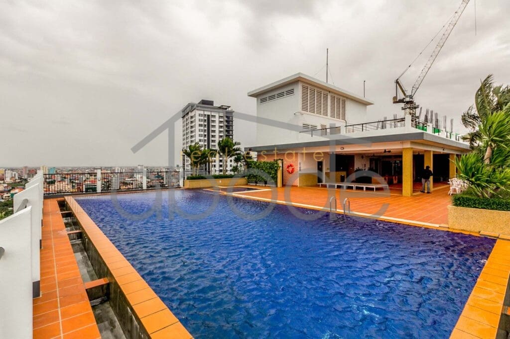 Large 1 bedroom apartment Aeon Mall for rent Tonle Bassac