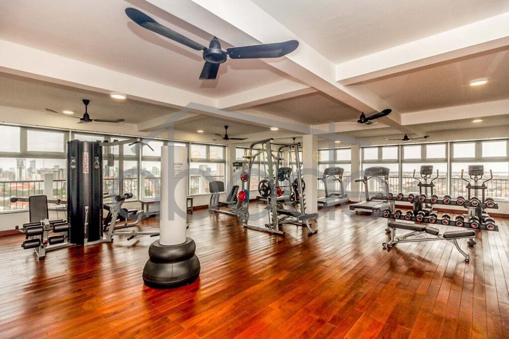 Large 1 bedroom apartment Aeon Mall for rent Tonle Bassac
