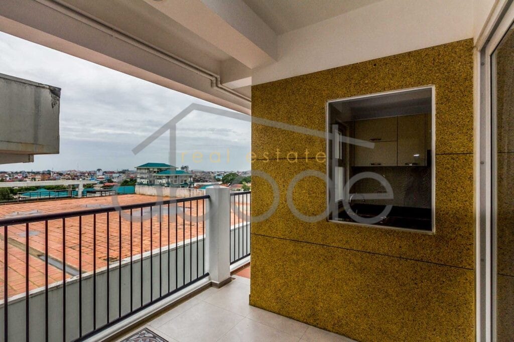 Large 1 bedroom apartment Aeon Mall for rent Tonle Bassac