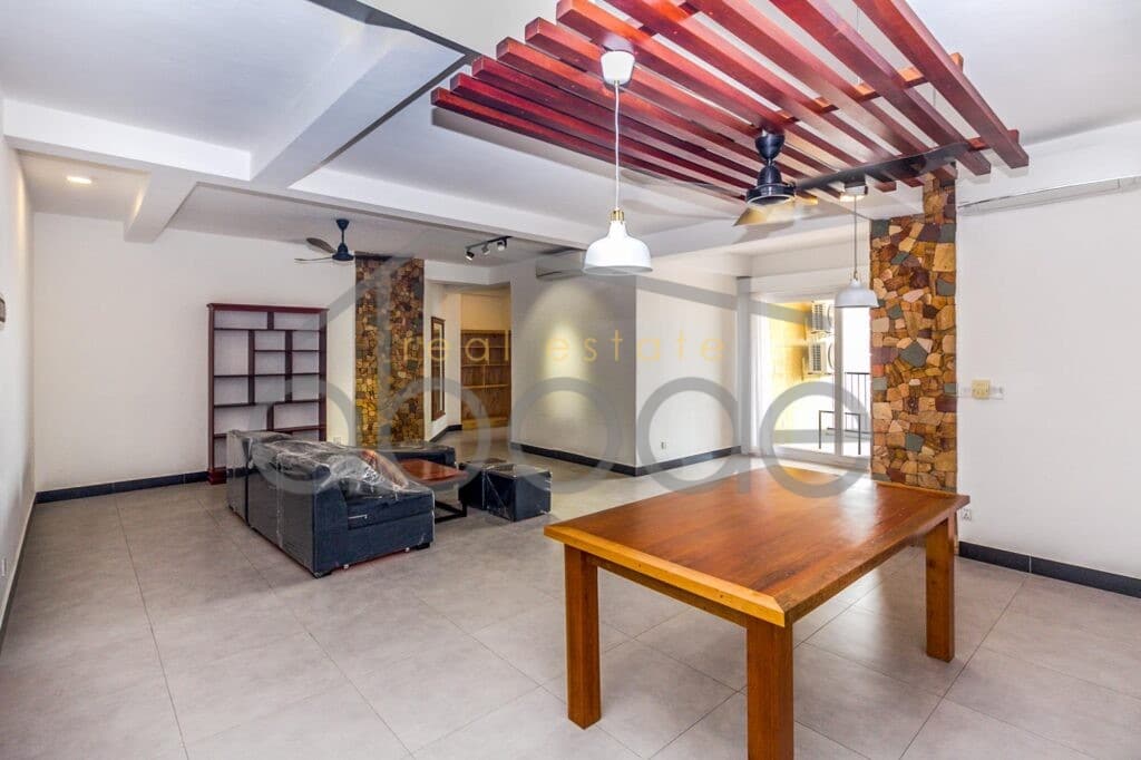 Large 1 bedroom apartment Aeon Mall for rent Tonle Bassac