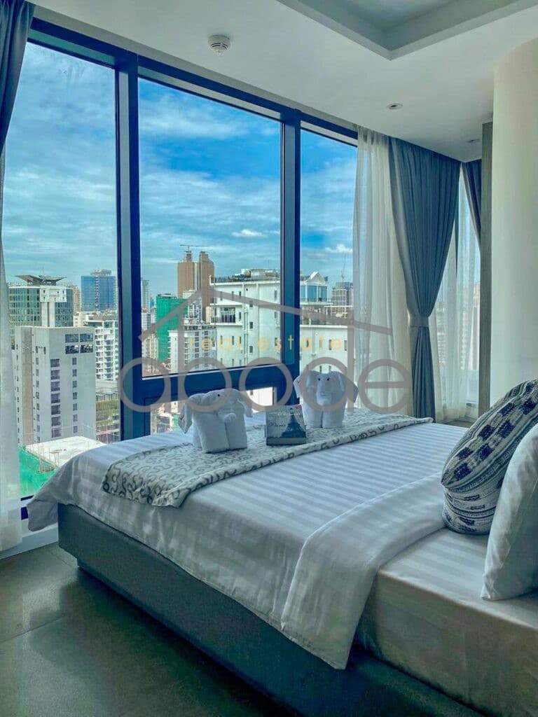 Large 3 bedroom apartment for sale tonle bassac
