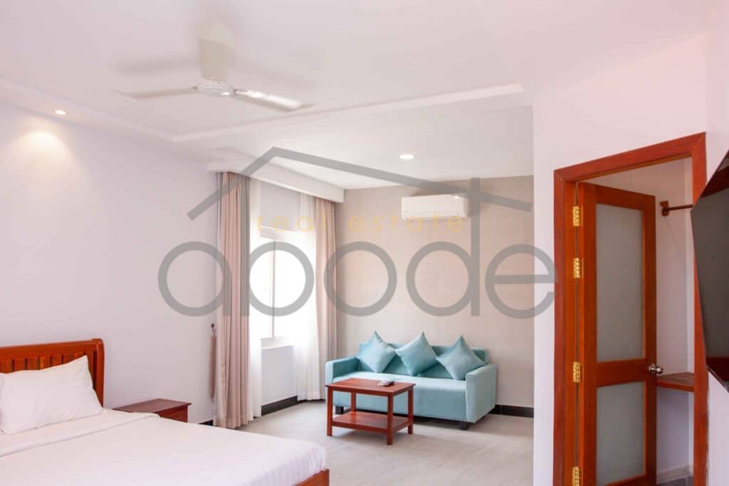 Studio apartment for rent BKK 1 Independence Monument