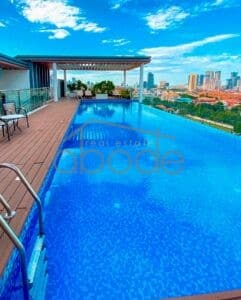 luxury 1 bedroom serviced apartment near embassies for rent Tonle Bassac