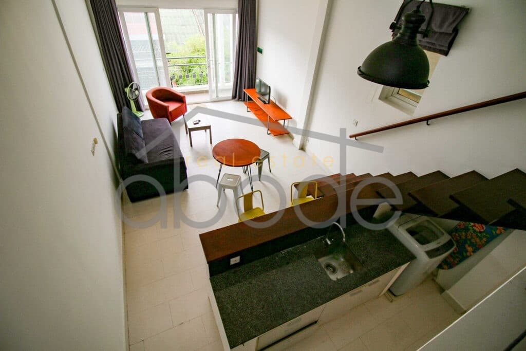 1 bedroom apartment for rent Riverside Daun Penh