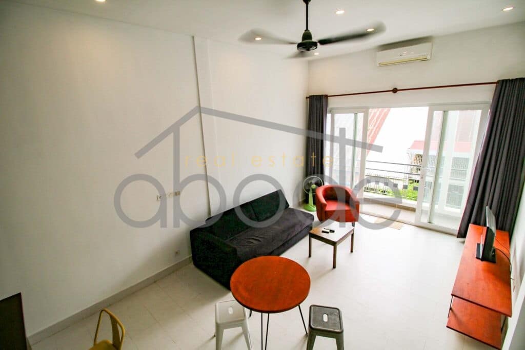 1 bedroom apartment for rent Riverside Daun Penh