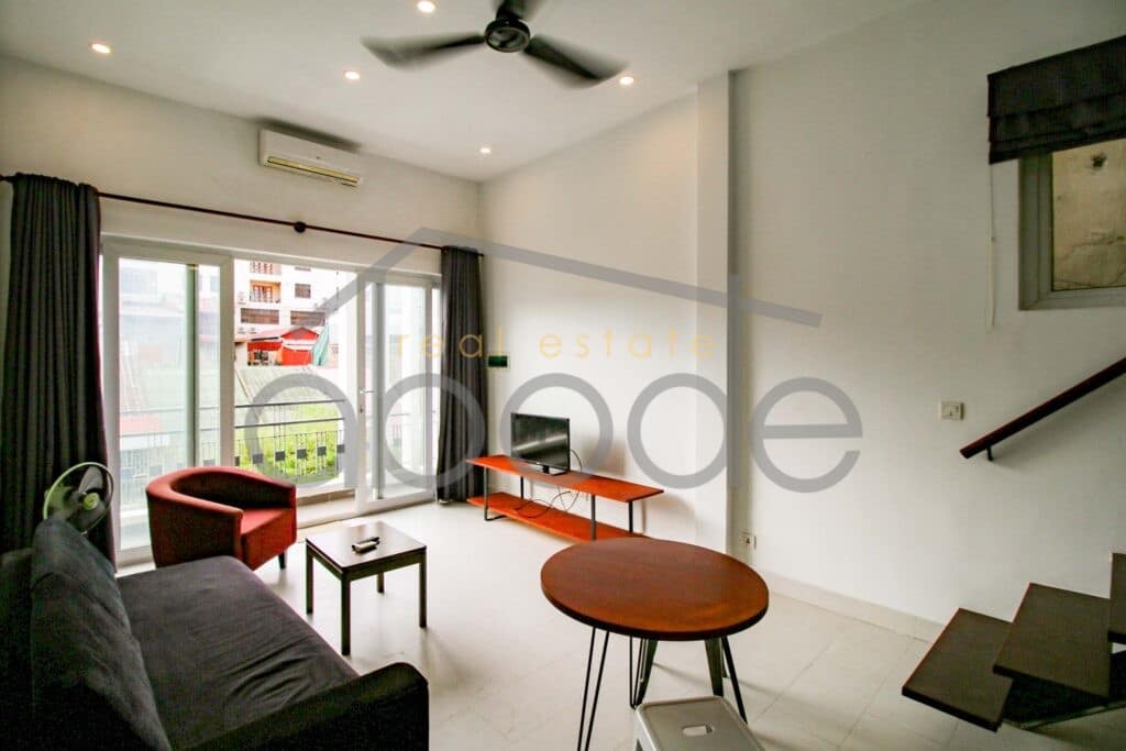 1 bedroom apartment for rent Riverside Daun Penh