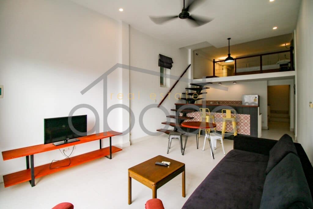 1 bedroom apartment for rent Riverside Daun Penh