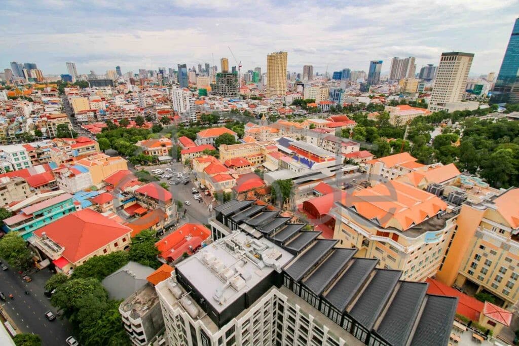 2 bedroom apartment for rent Riverside Daun Penh