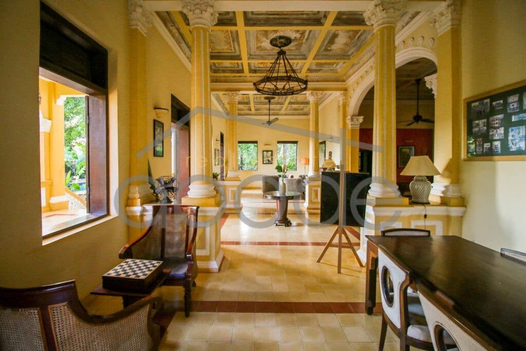 Luxury colonial hotel for sale Chhlong Kratie Province