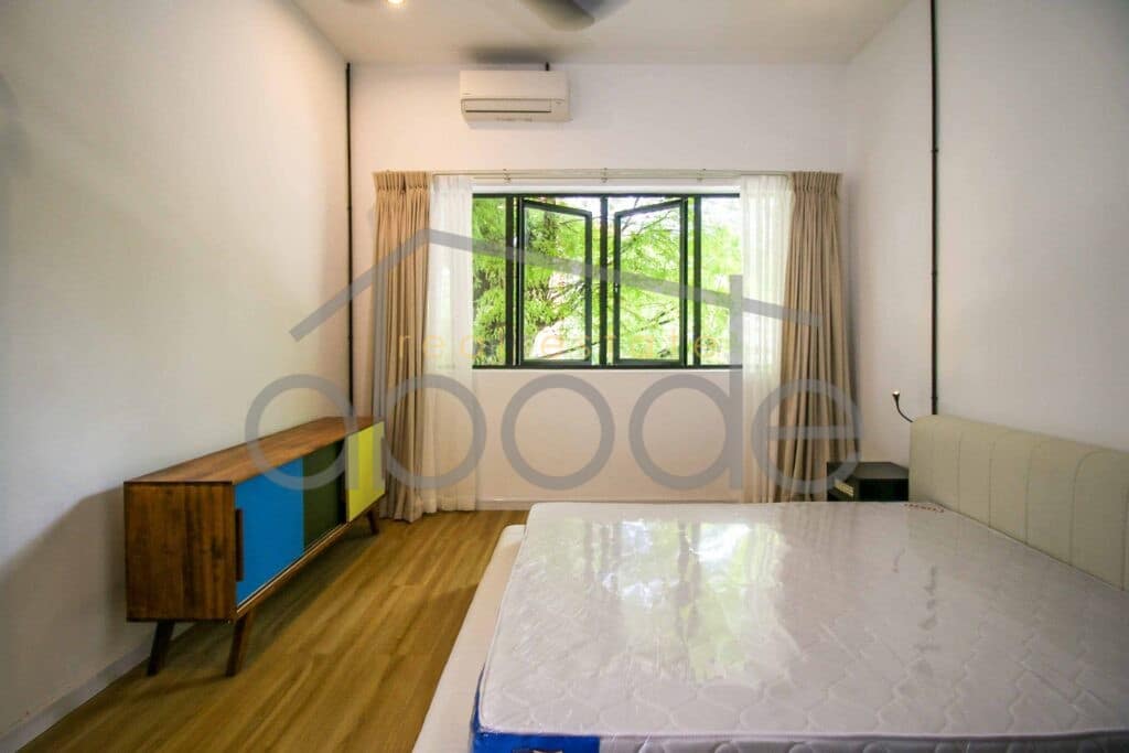 Renovated Modern Colonial style 4 bedroom apartment for rent Daun Penh