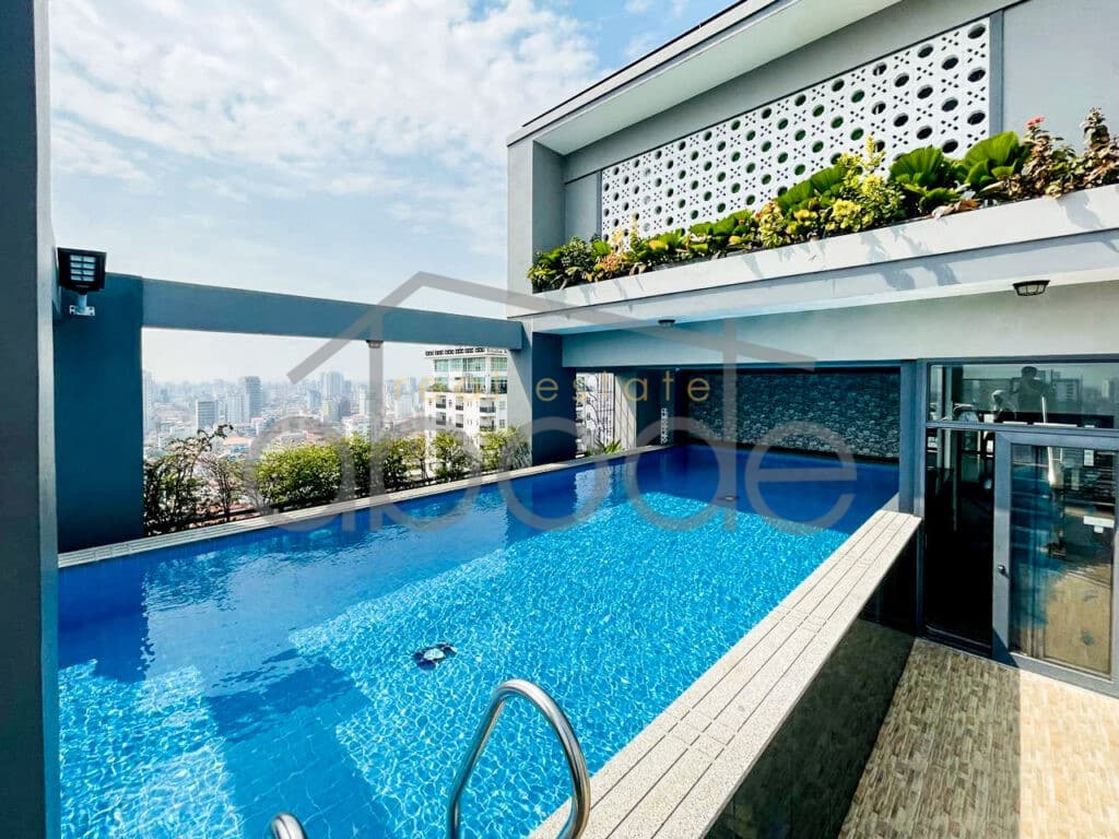 1 bedroom apartment for rent 7 Makara central Phnom Penh