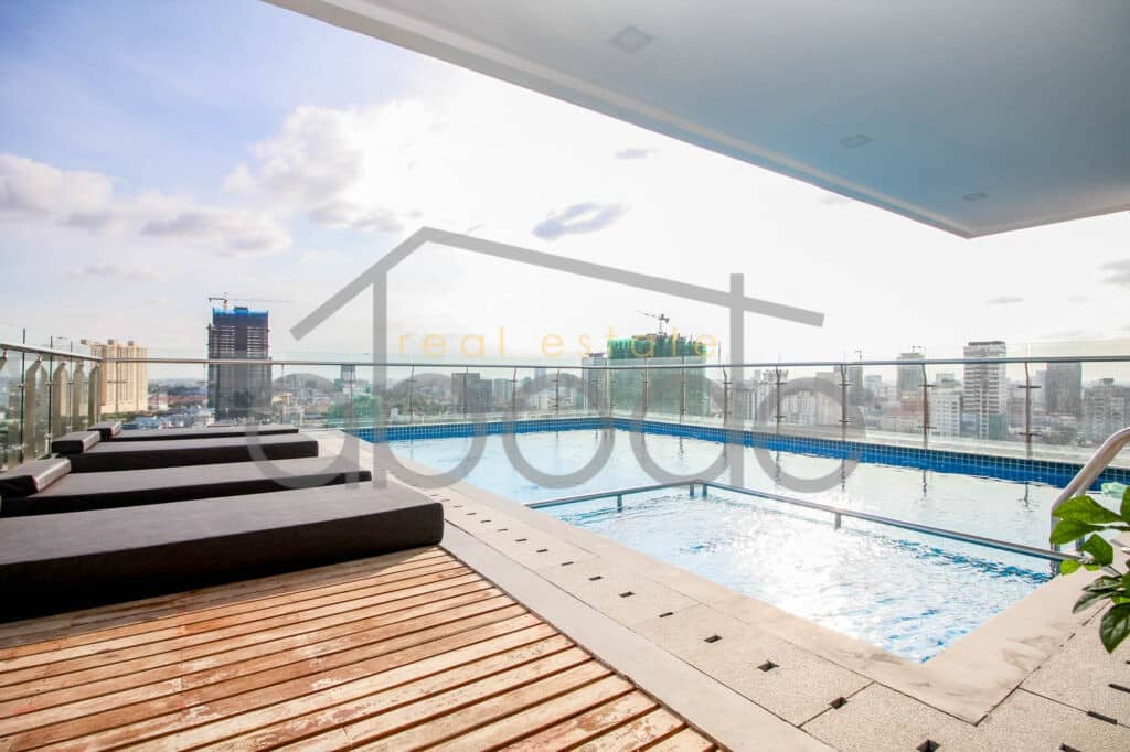 1 bedroom apartment for rent Bassac Lane BKK 1