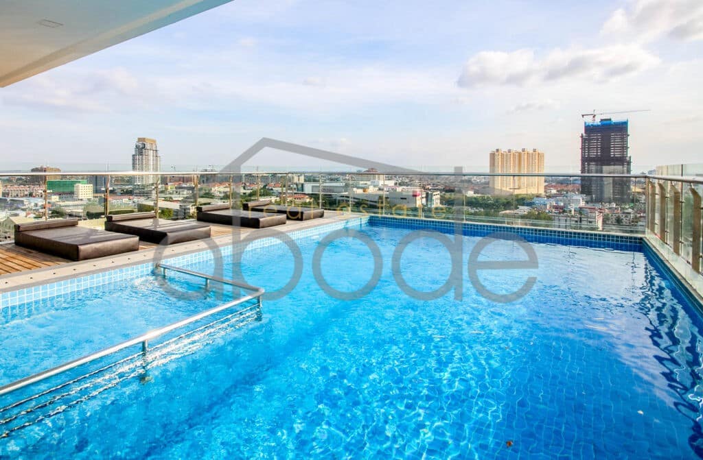 1 bedroom apartment for rent Bassac Lane BKK 1
