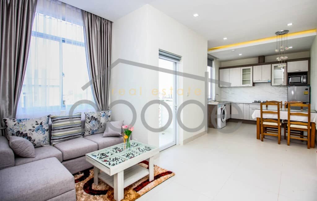 1 bedroom apartment for rent Bassac Lane BKK 1