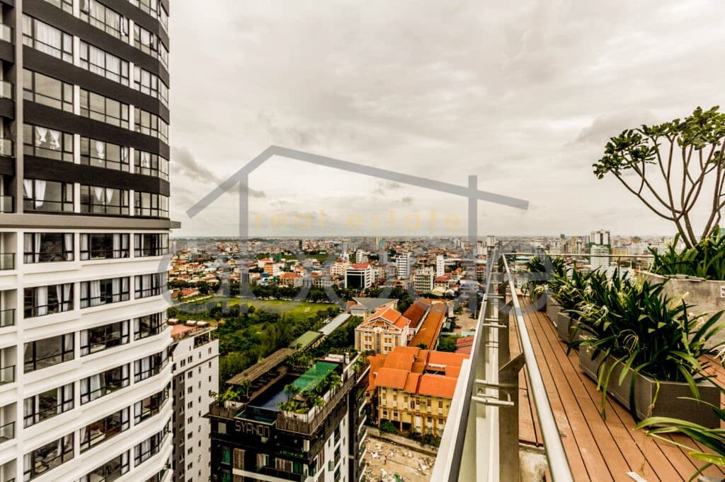 1 bedroom apartment for rent Embassy Residence Tonle Bassac