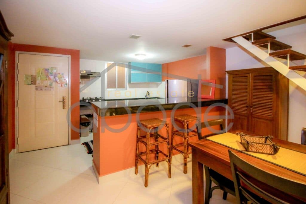 1-bedroom duplex Riverside apartment for sale Daun Penh