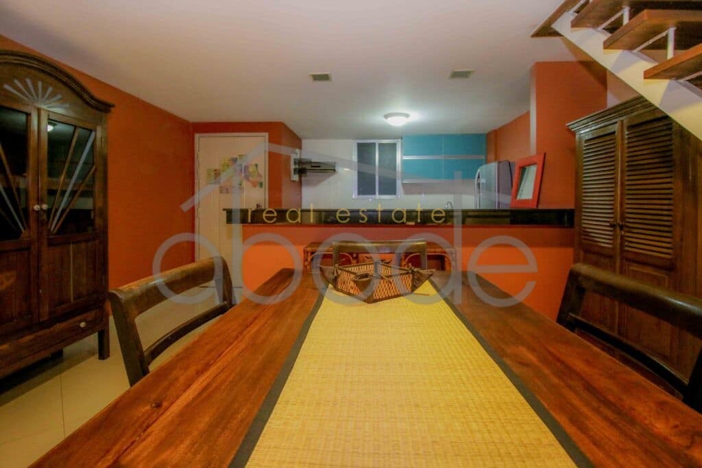1-bedroom duplex Riverside apartment for sale Daun Penh