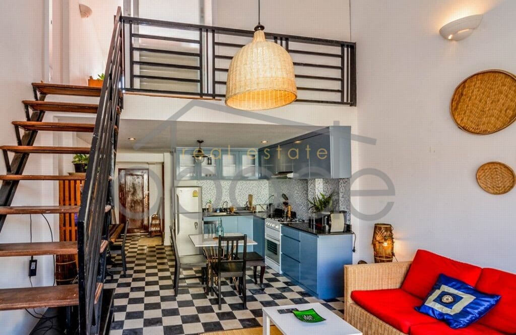 1 bedroom fully renovated Riverside apartment private terrace for rent