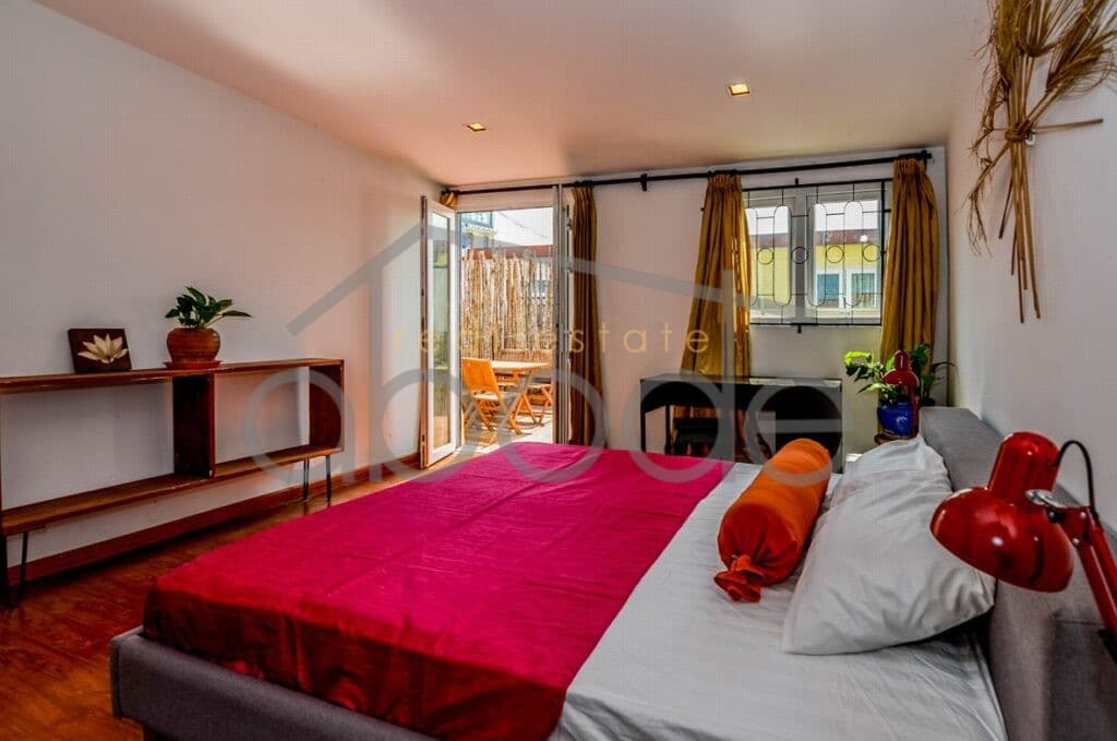 1 bedroom fully renovated Riverside apartment private terrace for rent