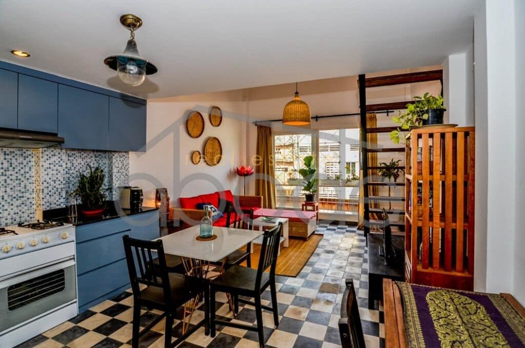 1 bedroom fully renovated Riverside apartment private terrace for rent