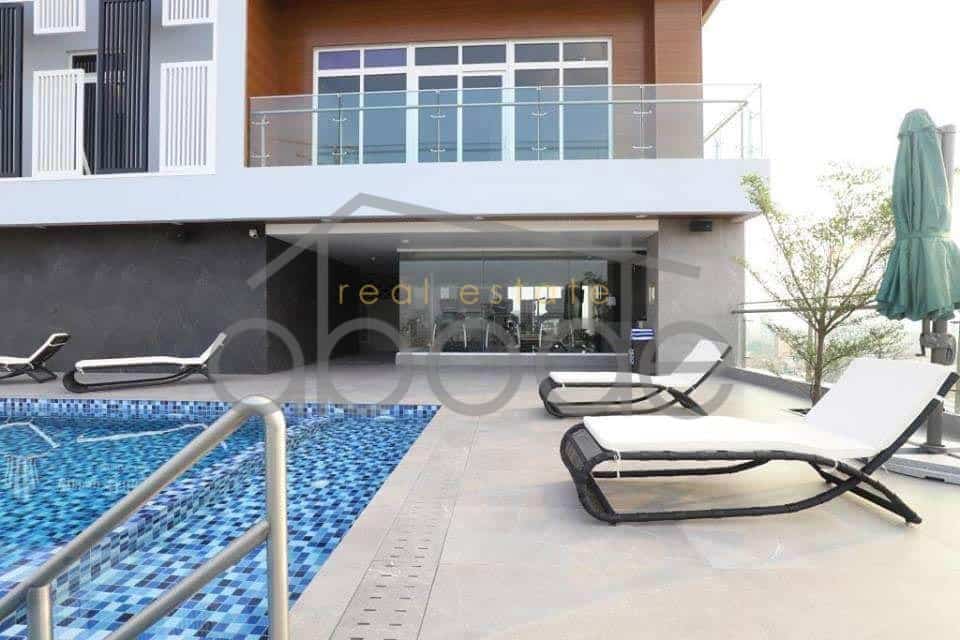 2 bedroom apartment swimming pool BKK 2 for rent