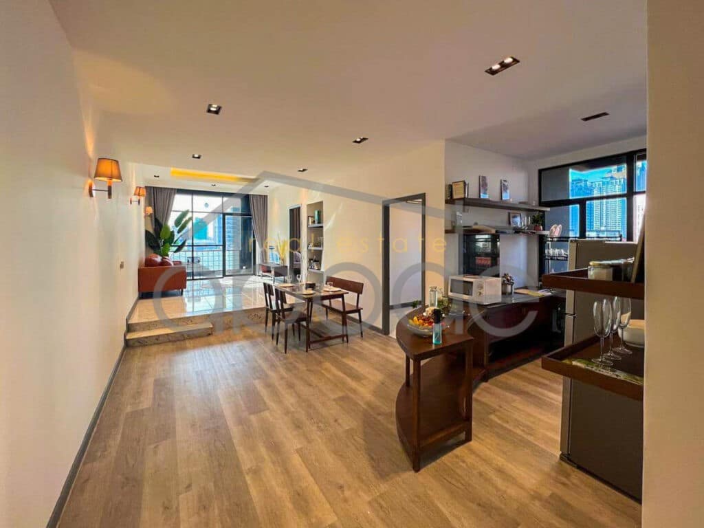 2 bedroom luxury apartment for rent BKK1 central Phnom Penh