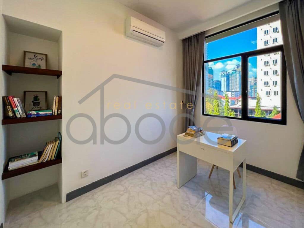 2 bedroom luxury apartment for rent BKK1 central Phnom Penh