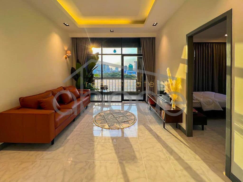 2 bedroom luxury apartment for rent BKK1 central Phnom Penh