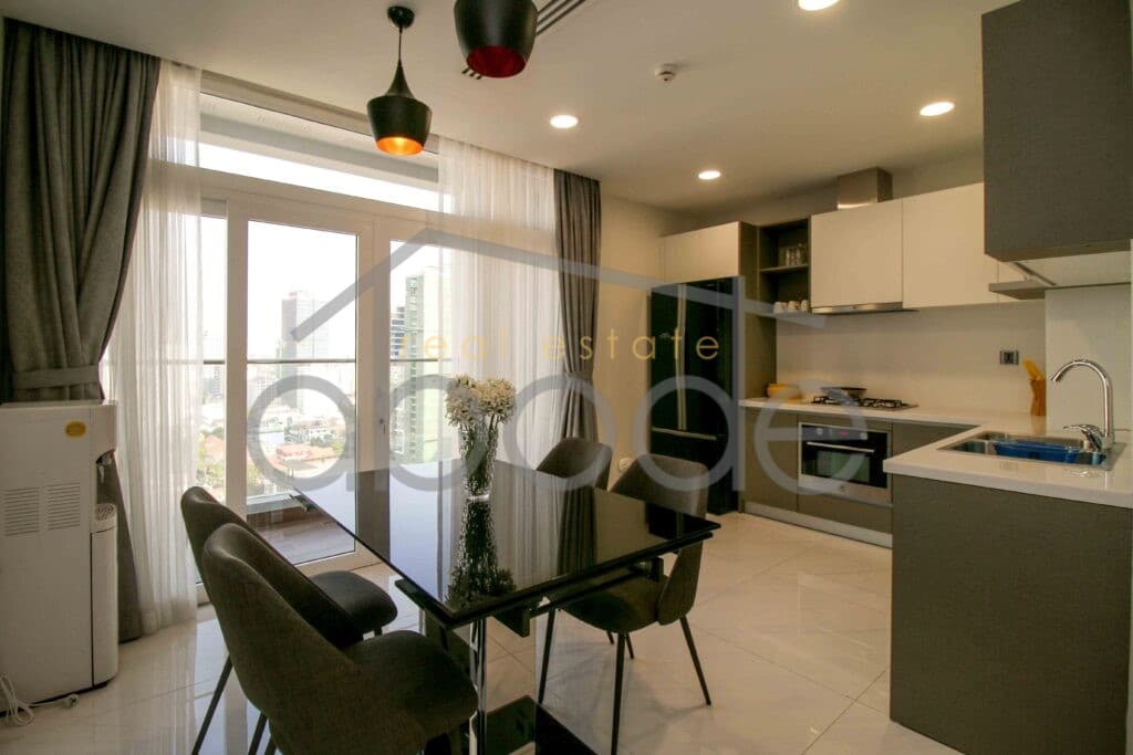 2 bedroom luxury serviced apartment for rent BKK 2