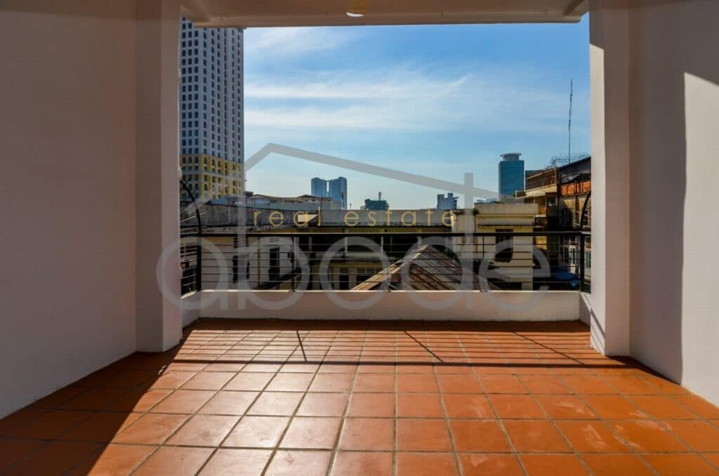 Architect designed duplex apartment Daun Penh for rent