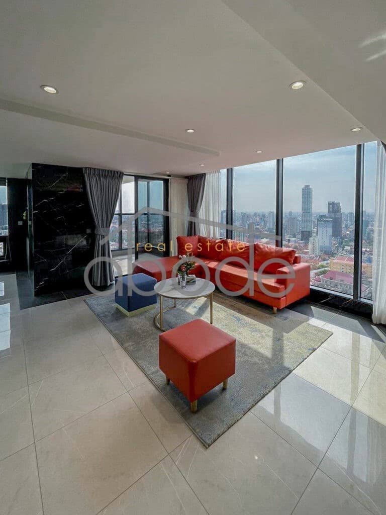 Luxury 3-bedroom apartment for rent Bassac Lane