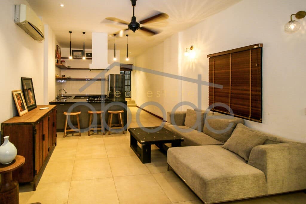 renovated 1-bedroom duplex apartment for rent Royal Palace Daun Penh