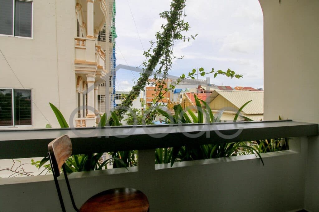 1 bedroom apartment Tonle Bassac BKK 1