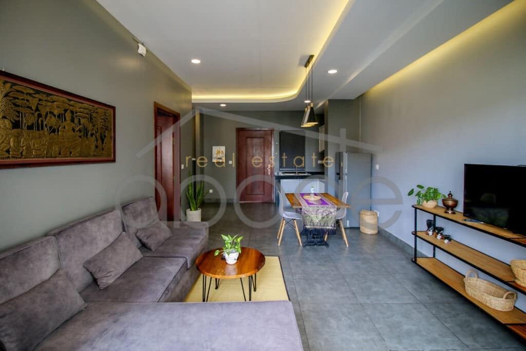 1 bedroom apartment Tonle Bassac BKK 1