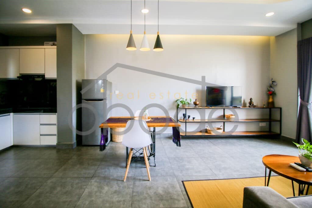 1 bedroom apartment Tonle Bassac BKK 1